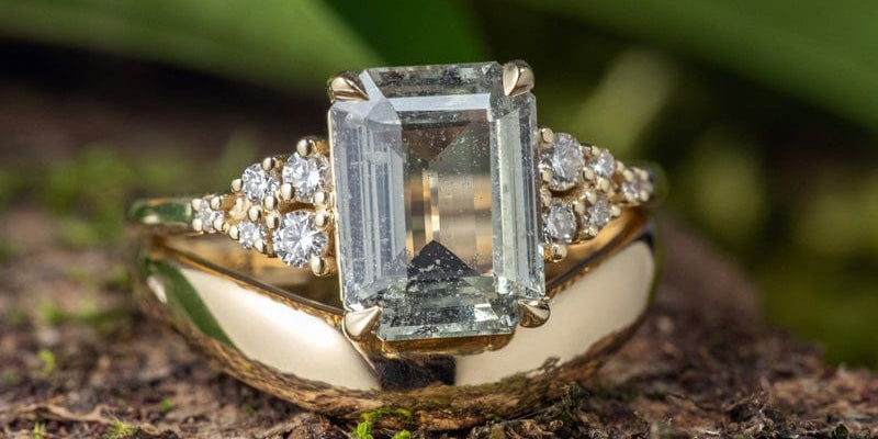 Vera Hidden Halo Diamond Engagement Ring Valerie Madison