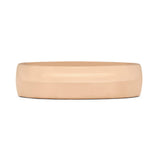 6mm Classic Domed Wedding Band