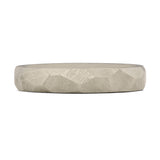 4mm Geo Wedding Band