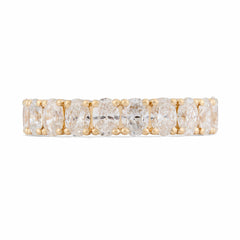 Chunky Oval Lab Grown Diamond Eternity Band