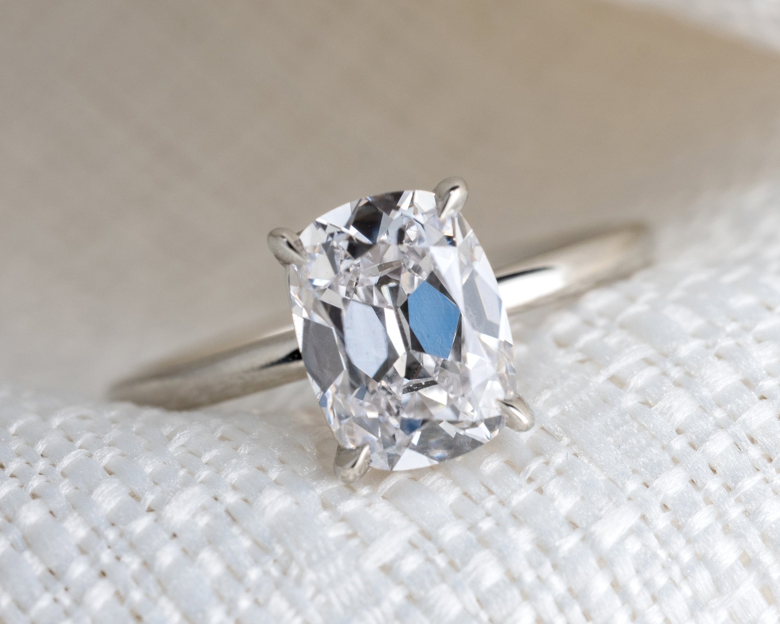 6mm Geo Wedding Band - Valerie Madison