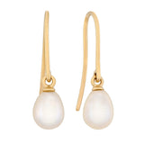 Ready to Ship - Organic Pearl Dangle Earrings
