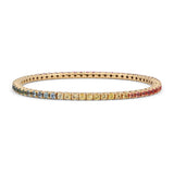 Sapphire Rainbow Flex Bracelet