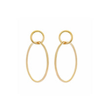 Medium Double Hoops