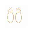 Medium Double Hoops
