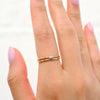 Emerald-Cut Diamond Stacking Ring