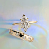 1.59ct Eva Marquise Lab Grown Diamond Engagement Ring