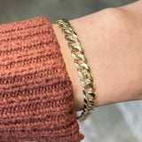 Heavy Curb Chain Bracelet