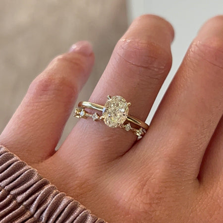 hidden halo engagement ring