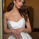 Mosaic Baguette Dangle Diamond Earrings