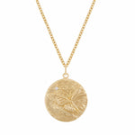 Butterfly necklace 14K gold