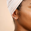 Pavé Diamond Studs