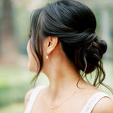 Organic Pearl Dangle Earrings