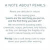Pearl &amp; Baguette Diamond Earrings