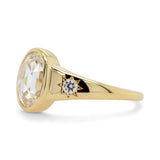 1.51ct Rey Rose Cut GIA-Certified Diamond Engagement Ring
