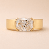 1.94ct Rey Cushion Lab Grown Diamond Engagement Ring