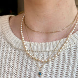 Roma Sapphire & Diamond Pendant Necklace