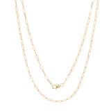 Baby Flat Link Chain Necklace