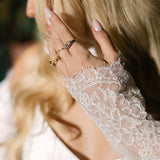 1.43ct Athena Moval Lab Grown Diamond Engagement Ring