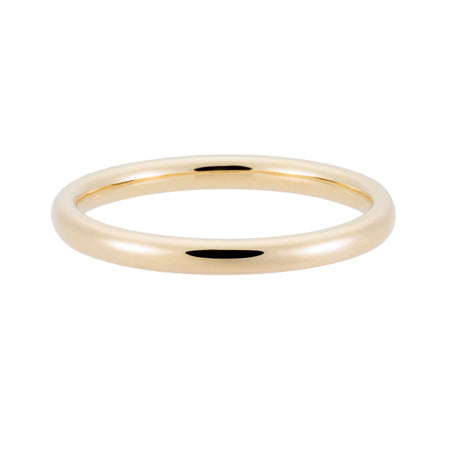 2mm Classic Domed Wedding Band