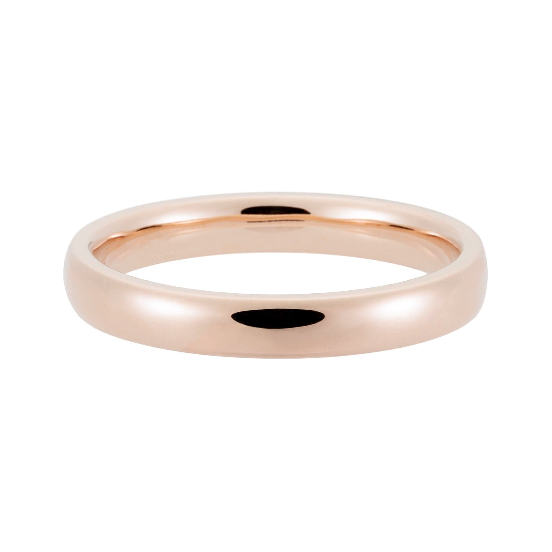 3mm Classic Domed Wedding Band