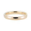 3mm Classic Domed Wedding Band