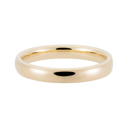 3mm Classic Domed Wedding Band