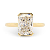 2.95ct Thalia Radiant Cut Lab Grown Diamond Engagement Ring