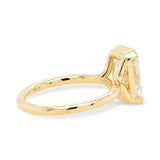 2.95ct Thalia Radiant Cut Lab Grown Diamond Engagement Ring