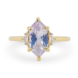 2.58ct Lena Opalescent Dutch Marquise Sapphire & Diamond Engagement Ring