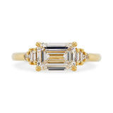 2.05ct Clara Emerald Cut Lab Grown Diamond Engagement Ring