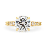 2.01ct Victoria Round Lab Grown Diamond Engagement Ring