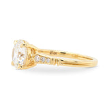 2.01ct Victoria Round Lab Grown Diamond Engagement Ring