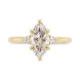 1.38ct Zara Marquise Lab Grown Diamond Engagement Ring