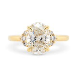 2.52ct Lena Oval Lab Grown Diamond Engagement Ring