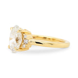 2.52ct Lena Oval Lab Grown Diamond Engagement Ring