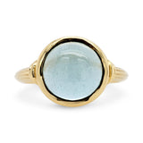 Athena Aquamarine Cabochon Ring