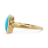 Athena Turquoise Cabochon Ring