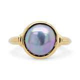 Athena Pearl Cabochon Ring