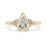1.51ct Bella Pear Lab Grown Diamond Engagement Ring