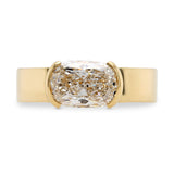 2.07ct Rey Cushion Lab Grown Diamond Engagement Ring