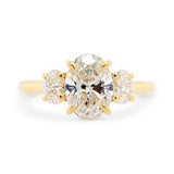 1.70ct Zara Oval Lab Grown Diamond Engagement Ring