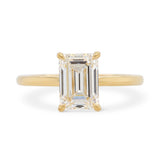 2.05ct Vera Emerald-Cut Lab Grown Diamond Engagement Ring