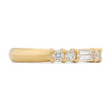 Chunky Baguette Straight Lab Grown Diamond Band