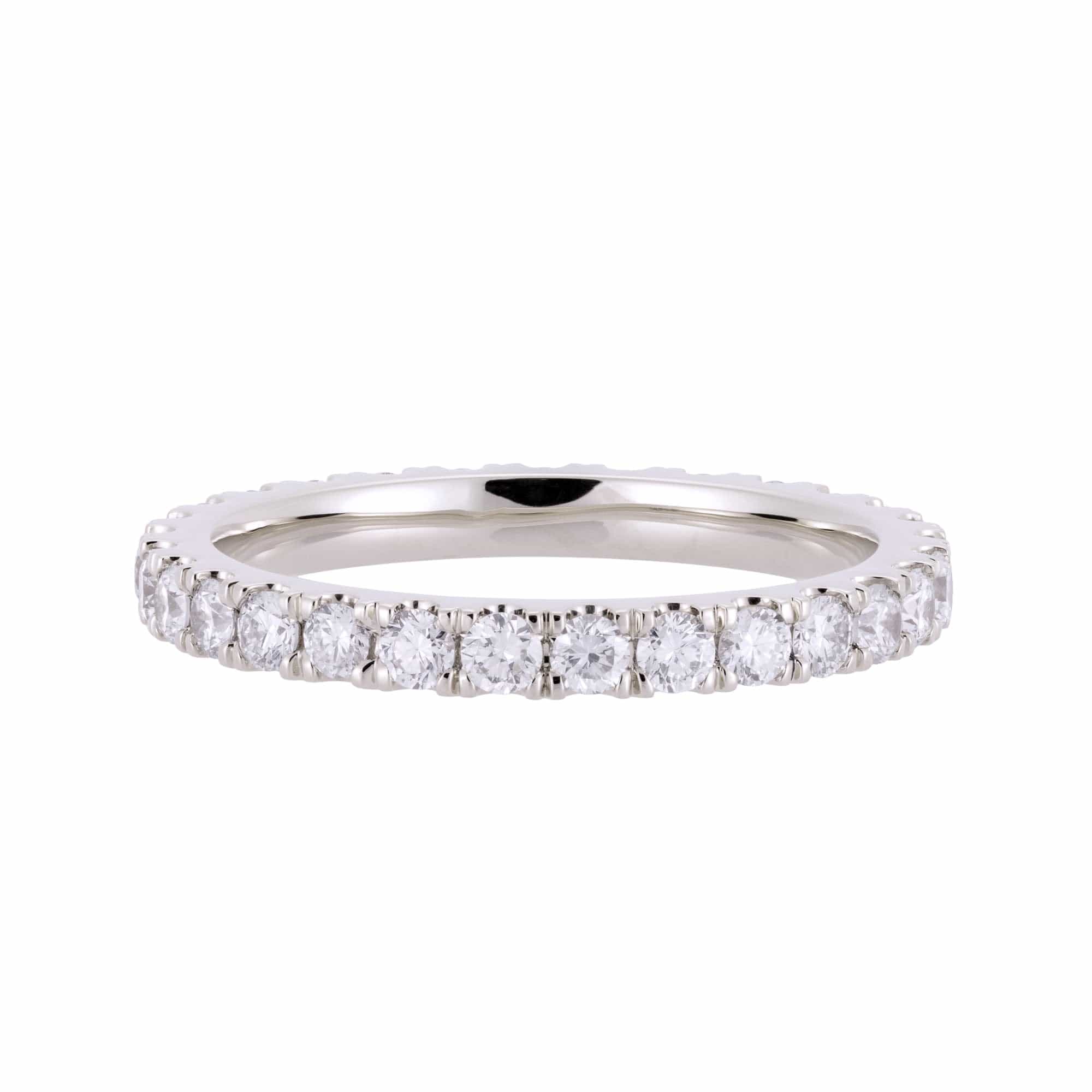 2.0mm Diamond Eternity Band