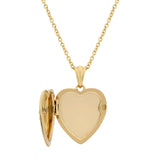 Diamond Heart Locket Necklace