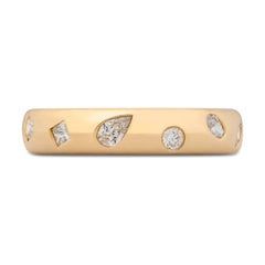 Kaleido Diamond Wedding Band