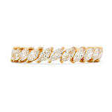 Drift Marquise Diamond Wedding Band