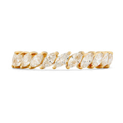 Drift Marquise Diamond Wedding Band