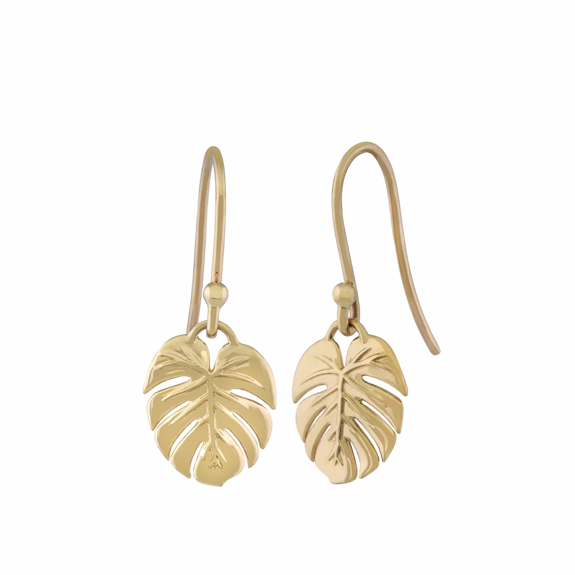 Monstera Earrings